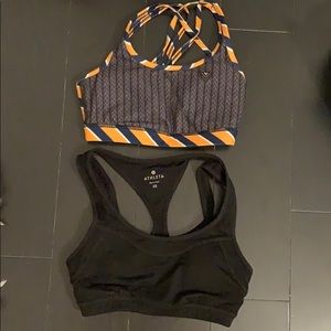 2 Athleta Sports Bras